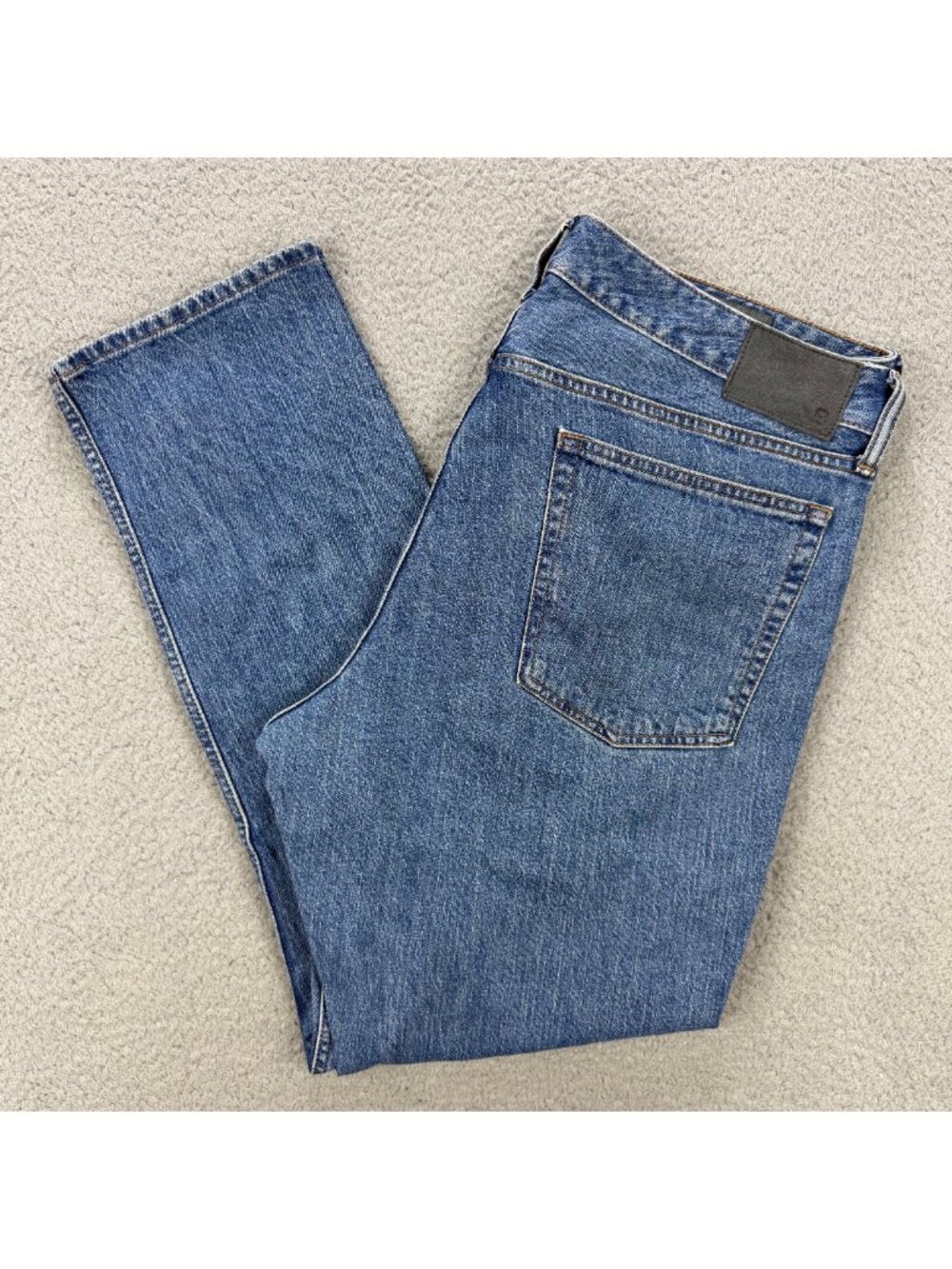 Bonobos Jeans Mens 36 x 30 Pants Blue Athletic Fit Medium Wash Cascade Denim